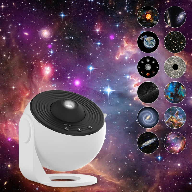 Proyector de galaxia y luz nocturna, proyector de cielo estrellado de 360°