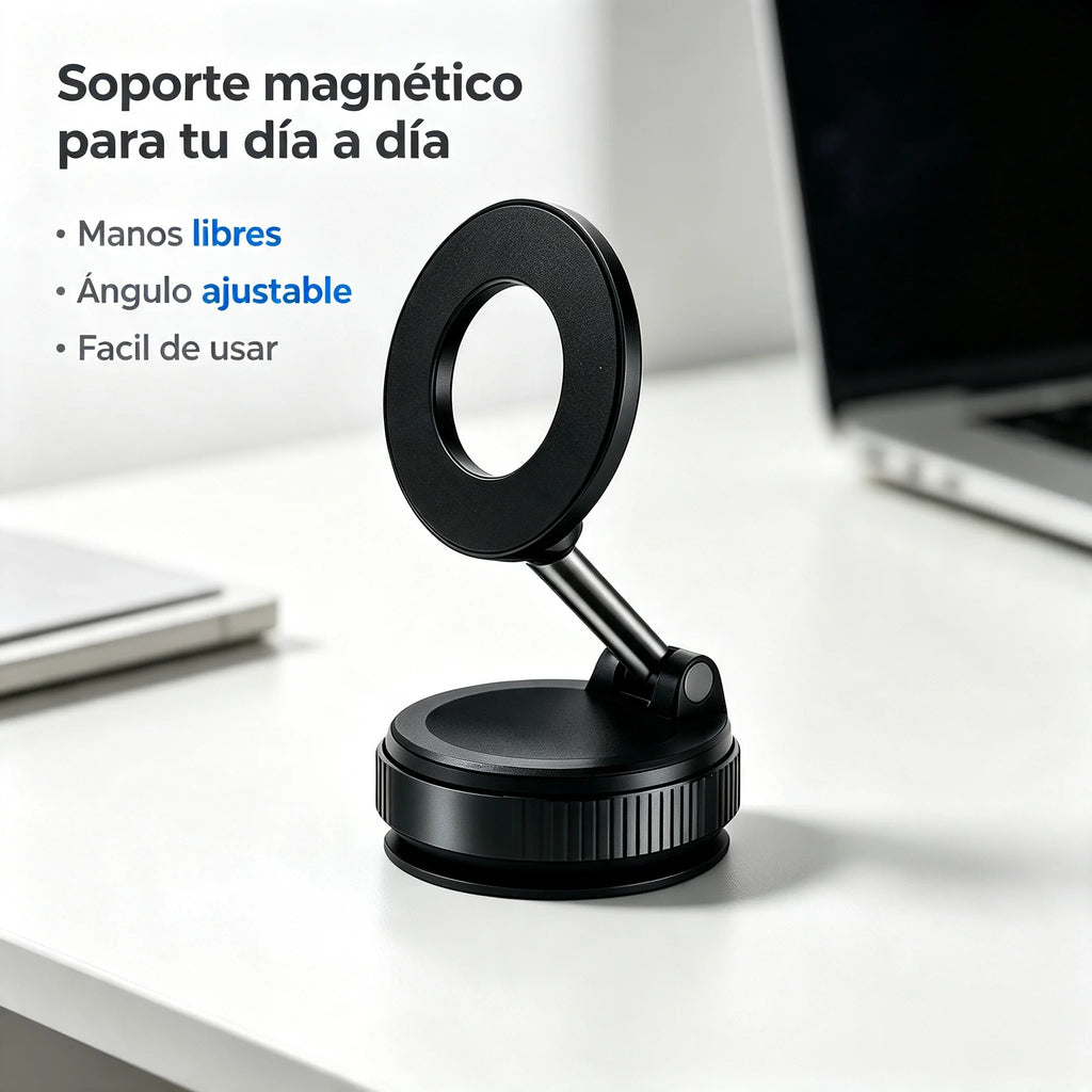 Soporte magnético para teléfono móvil para coche