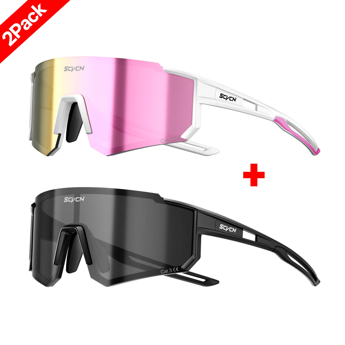 Gafas de sol SCVCN para ciclismo al aire libre: modelo unisex (protección UV400)