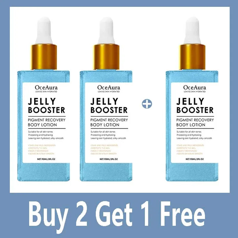 Loción corporal de recuperación de pigmento Jelly Booster se desvanece las manchas oscuras