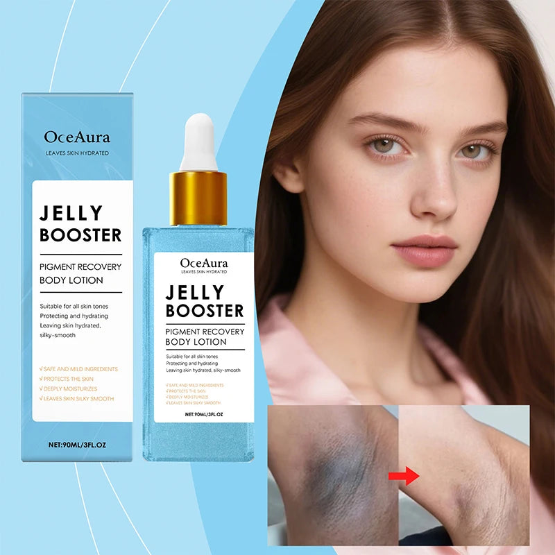 Loción corporal Jelly Booster para la recuperación del pigmento que desvanece las manchas oscuras