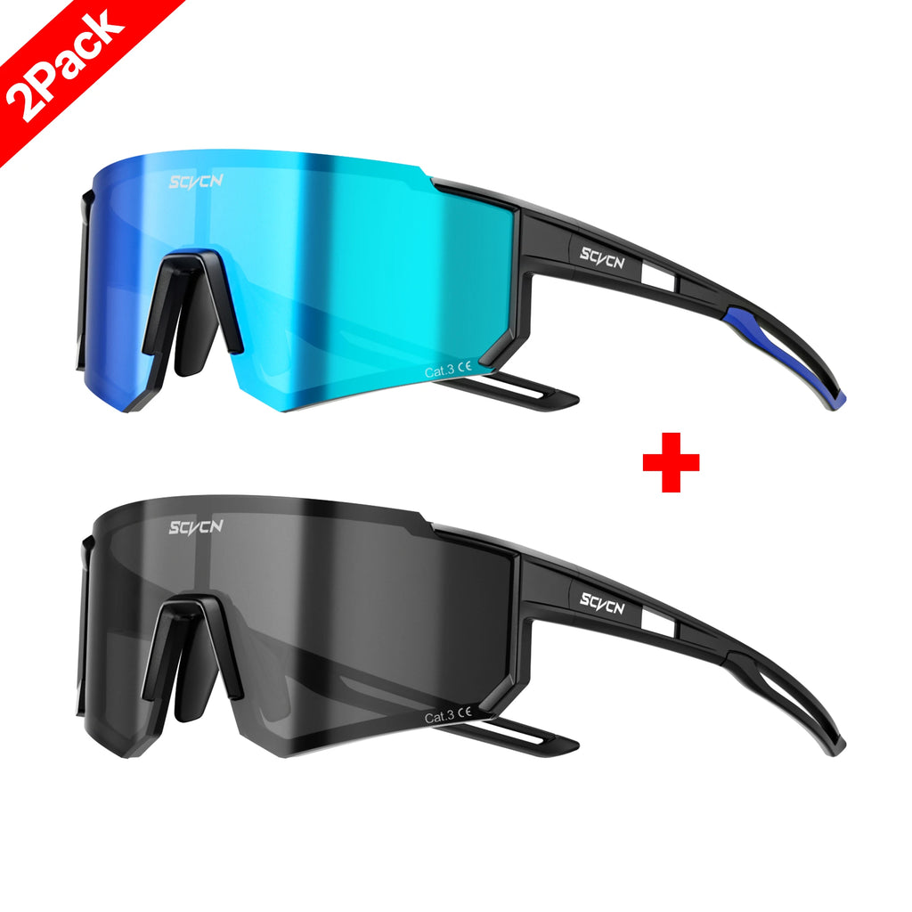 Gafas de sol SCVCN para ciclismo al aire libre: modelo unisex (protección UV400)
