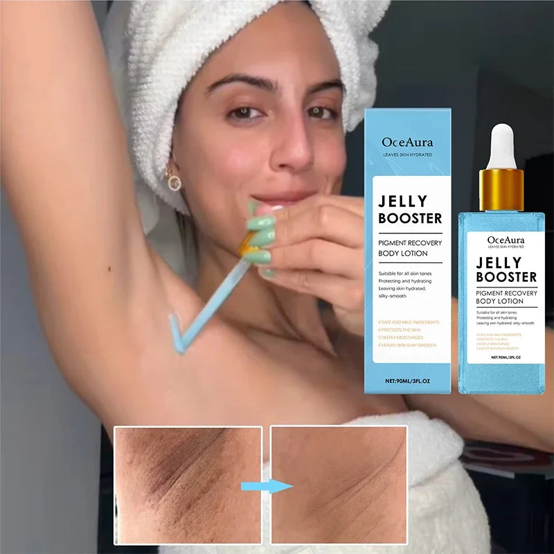 Loción corporal Jelly Booster para la recuperación del pigmento que desvanece las manchas oscuras