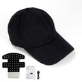 Gorro LED para cuidado capilar con 56 LED, luz roja, azul e infrarroja, recargable