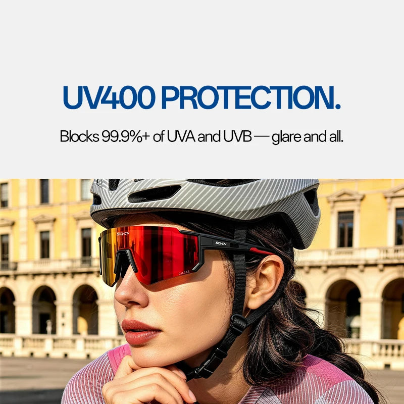 Gafas de sol SCVCN para ciclismo al aire libre: modelo unisex (protección UV400)