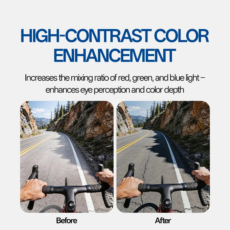 Gafas de sol SCVCN para ciclismo al aire libre: modelo unisex (protección UV400)