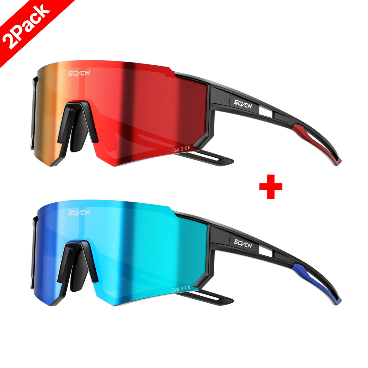Gafas de sol SCVCN para ciclismo al aire libre: modelo unisex (protección UV400)