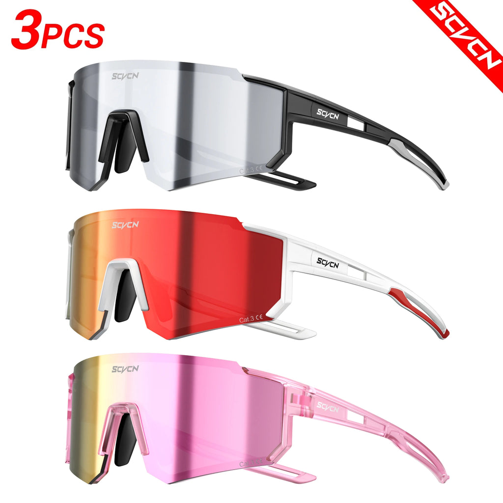 Gafas de sol SCVCN para ciclismo al aire libre: modelo unisex (protección UV400)