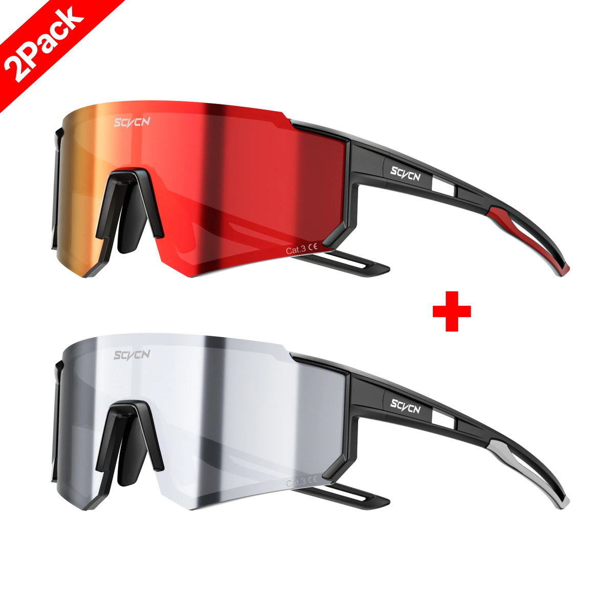 Gafas de sol SCVCN para ciclismo al aire libre: modelo unisex (protección UV400)