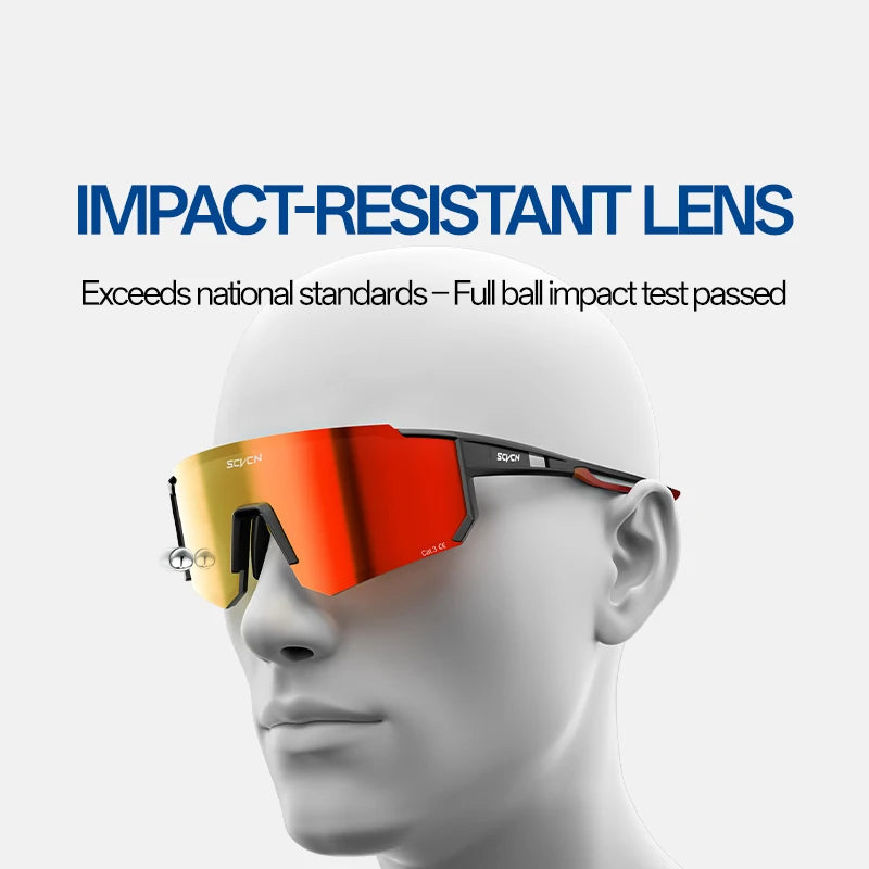 Gafas de sol SCVCN para ciclismo al aire libre: modelo unisex (protección UV400)