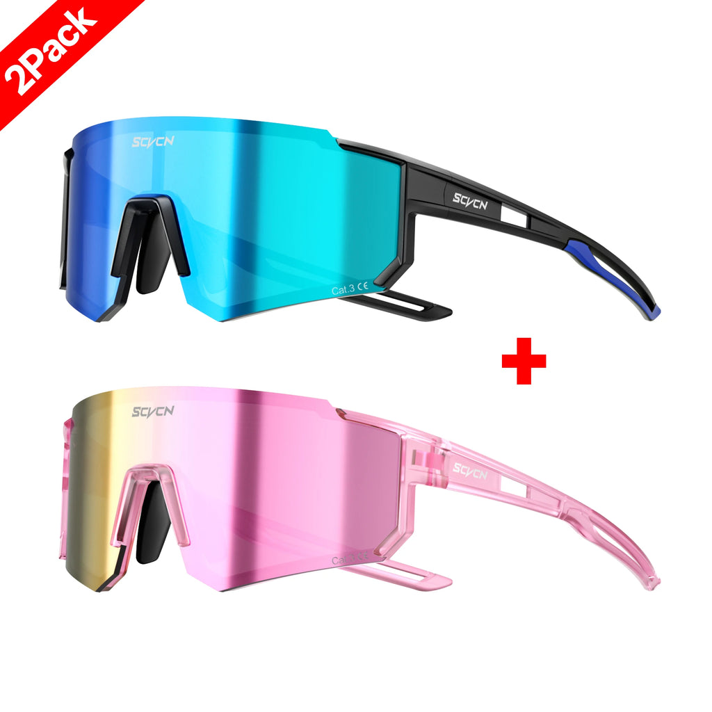 Gafas de sol SCVCN para ciclismo al aire libre: modelo unisex (protección UV400)