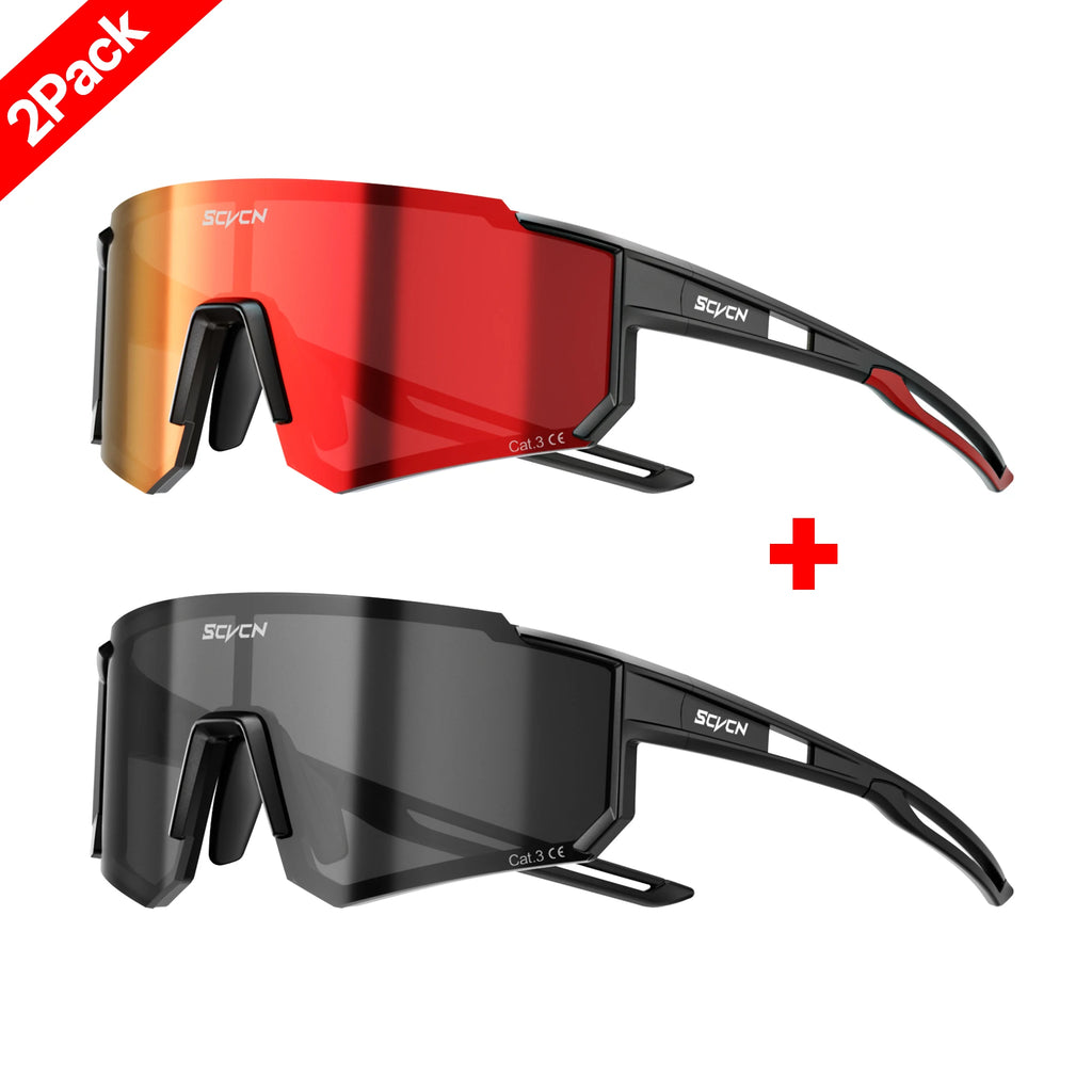 Gafas de sol SCVCN para ciclismo al aire libre: modelo unisex (protección UV400)