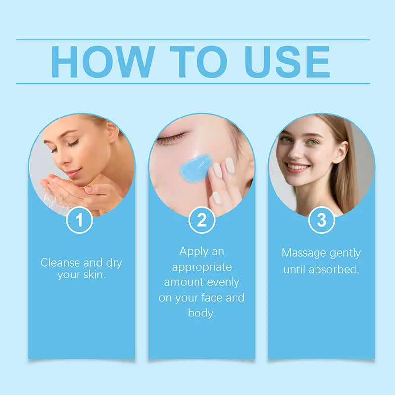 Loción corporal de recuperación de pigmento Jelly Booster se desvanece las manchas oscuras