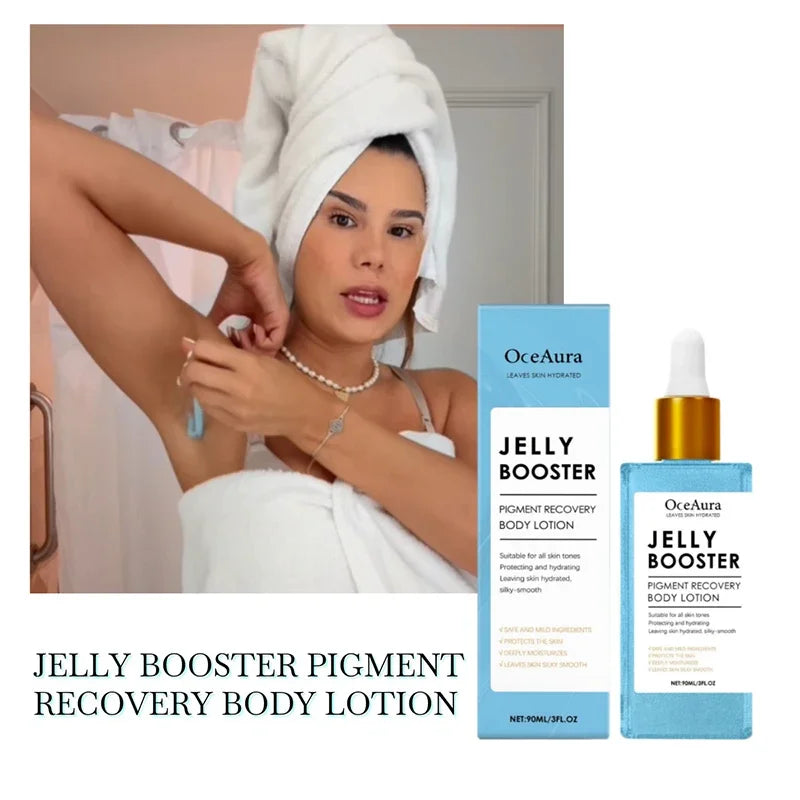Loción corporal Jelly Booster para la recuperación del pigmento que desvanece las manchas oscuras