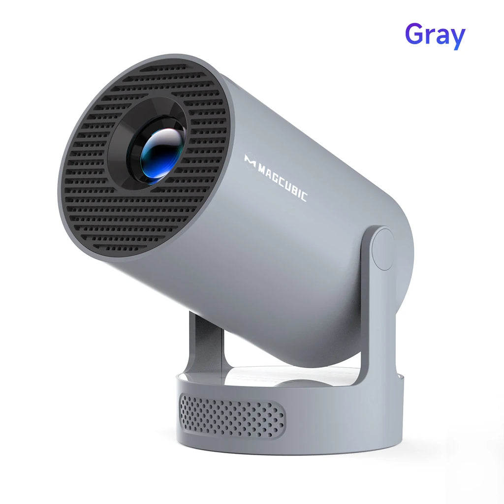 Proyector para exteriores Magcubic HY300 Pro+ 8K, 8000 lúmenes, Android 14, WiFi 6, BT 5.4, portátil, altavoz HiFi de 5 W, HD 720p